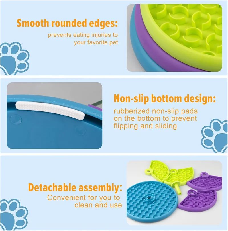 Woofaroo Puzzle Feeder – 3-Layer Slow-Eating Dog Bowl