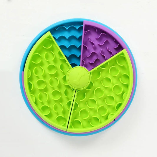 Woofaroo Puzzle Feeder – 3-Layer Slow-Eating Dog Bowl