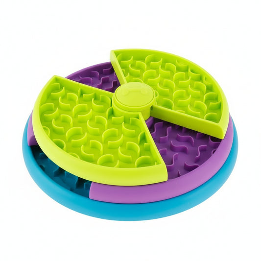 Woofaroo Puzzle Feeder – 3-Layer Slow-Eating Dog Bowl